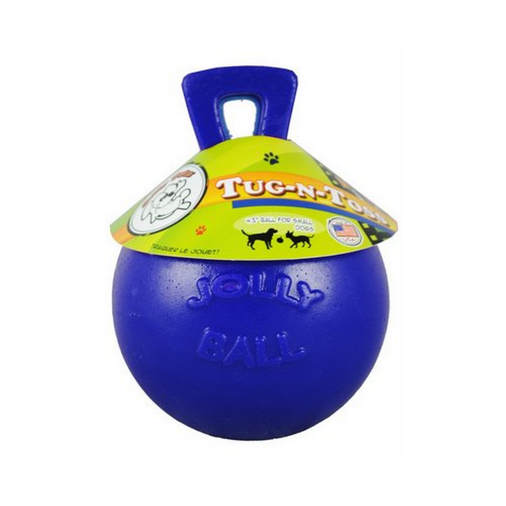 King Wholesale Pet Supplies - Jollypet Tug-n-Toss 6" Blue